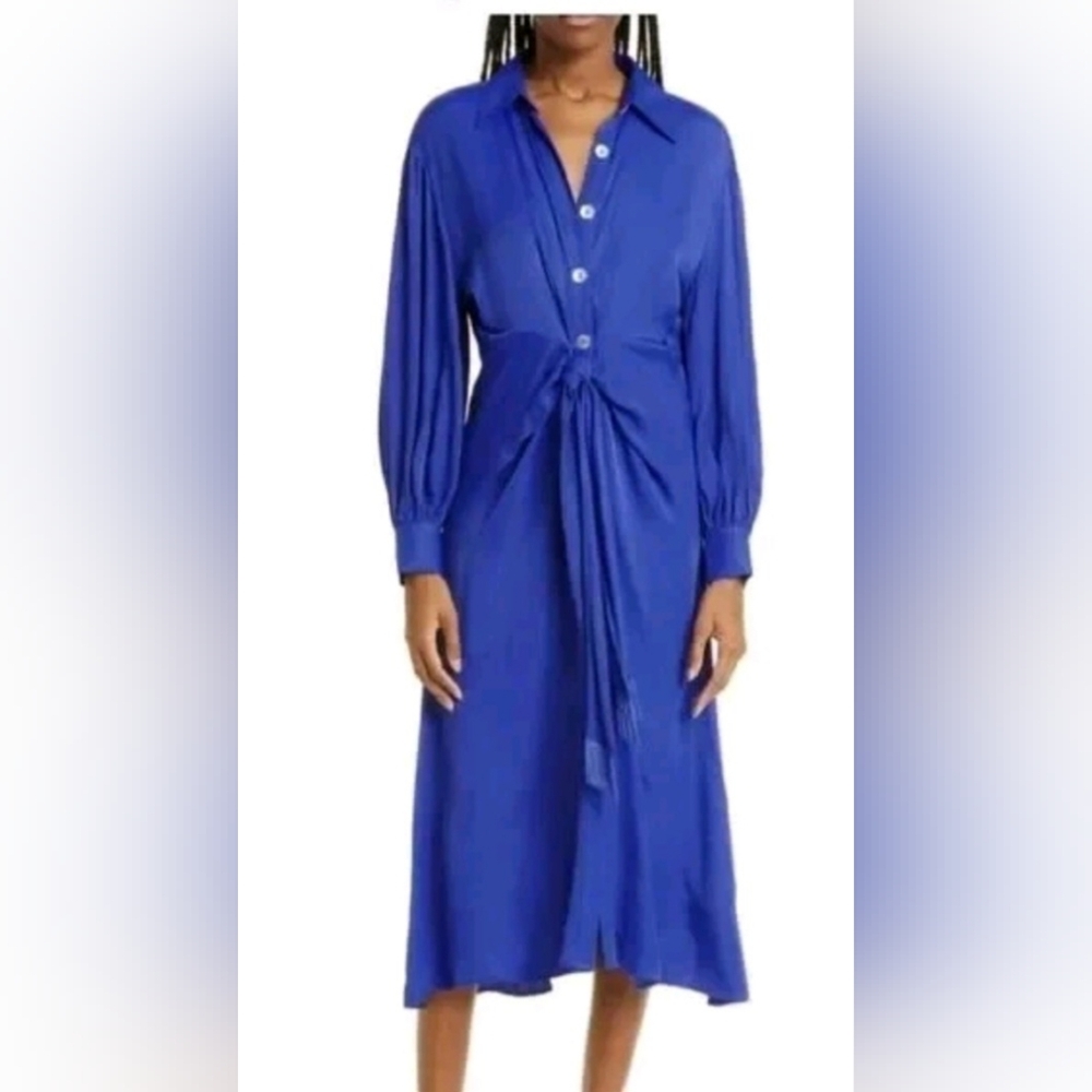 FARM RIO BLUE ELECTRIK DRES SIZE XS